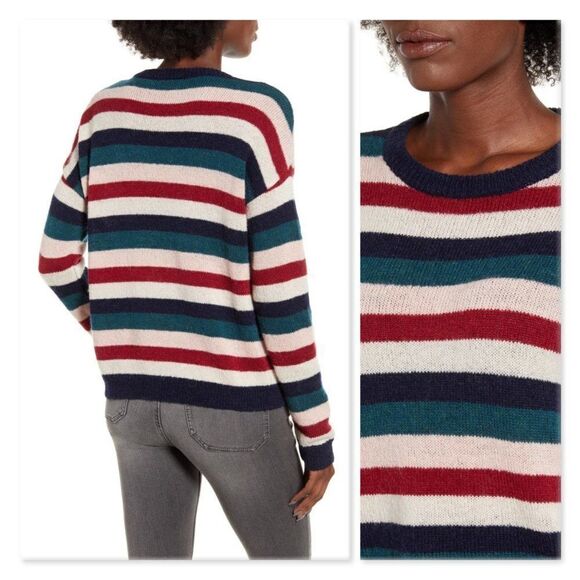 Rails Adela Striped Sweater sz Large - Picture 2 of 13